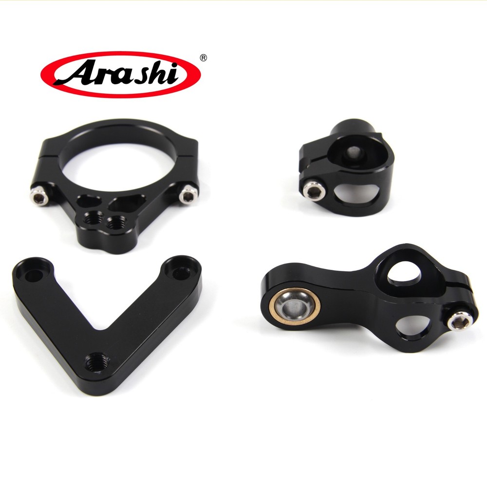 For Ducati 848 2008 2009 2010 Steering Damper Stabilizer Mounting Bracket Kit