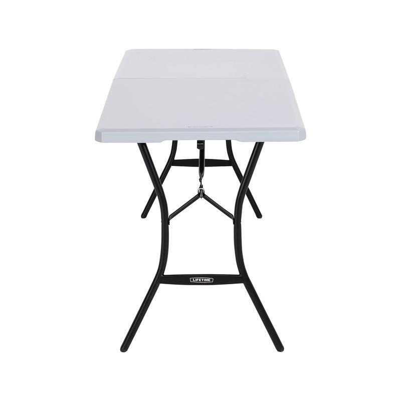 5ft Foldable Table Heavy Duty Lightweight Outdoor Camping Utility Table Gray