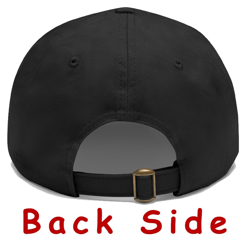 Henry Repeating Arms Black Dad Hat with Leather Patch - Adjustable Size