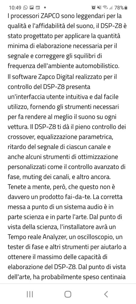 DSP-Z8 lll ZAPCO