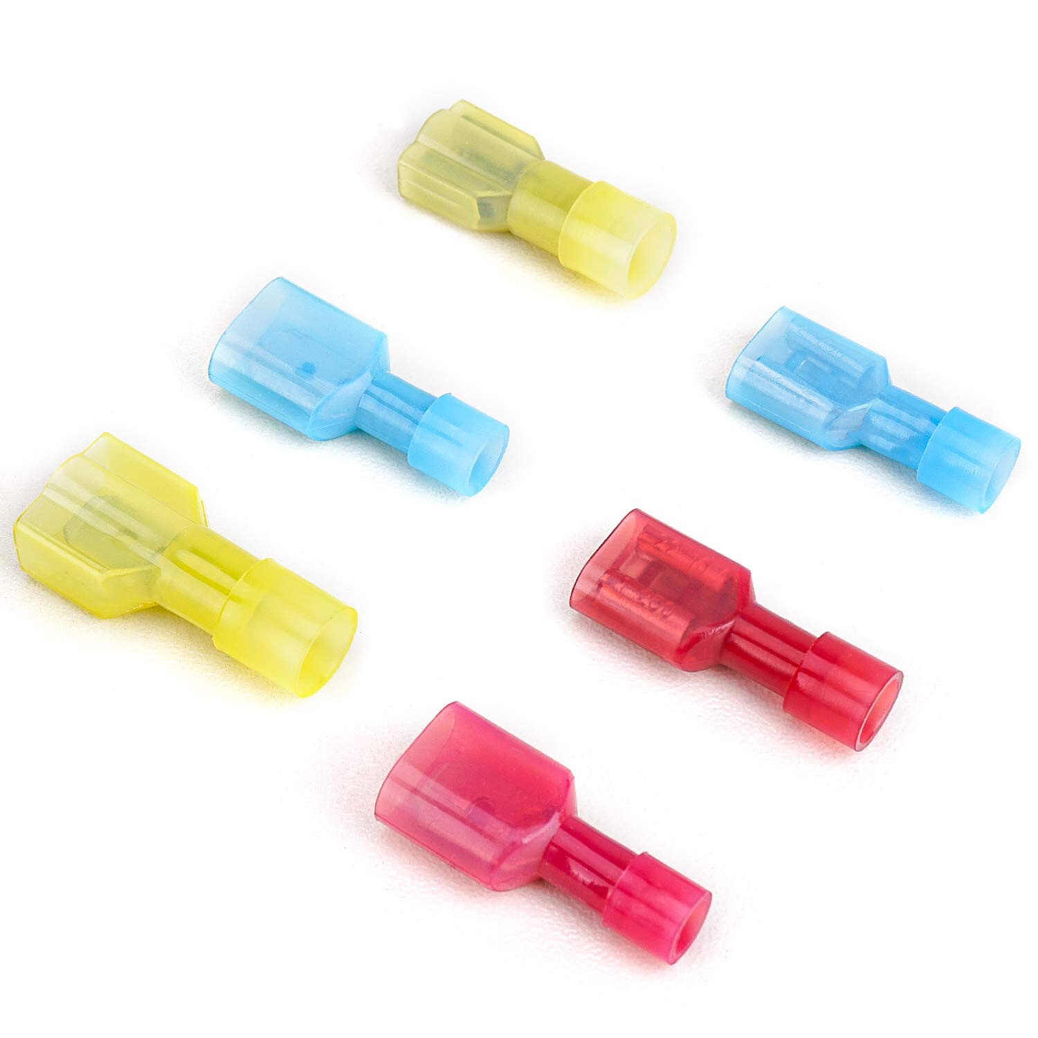 240/60pcs T-Taps Wire Connectors Quick Splice Terminals Insulated Crimp Cable