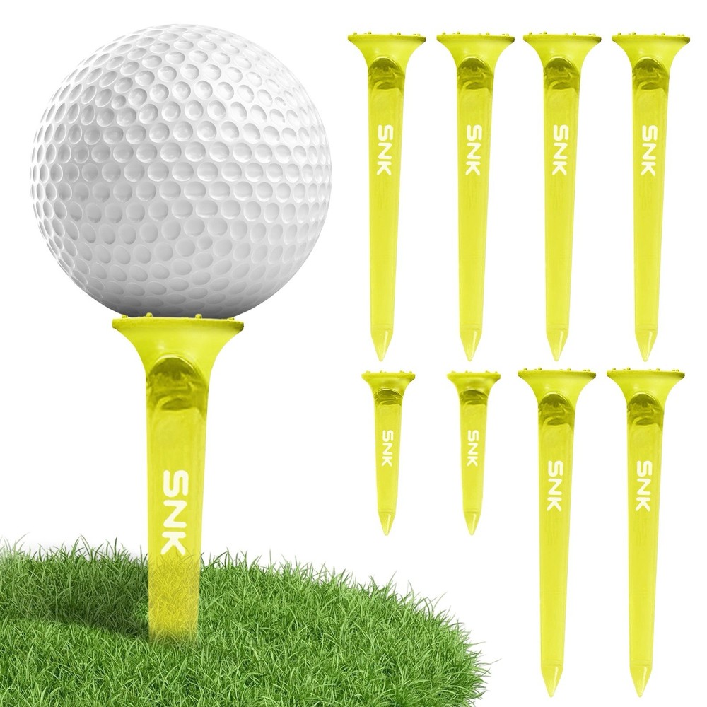 SNK Golf Tees (3 Pack-21pcs) – Virtually Unbreakable Plastic – Long Drive