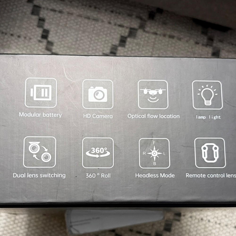 DMES S80 Smart Foldable Quadcopter Drone with Camera, Height Control, 14+ Years