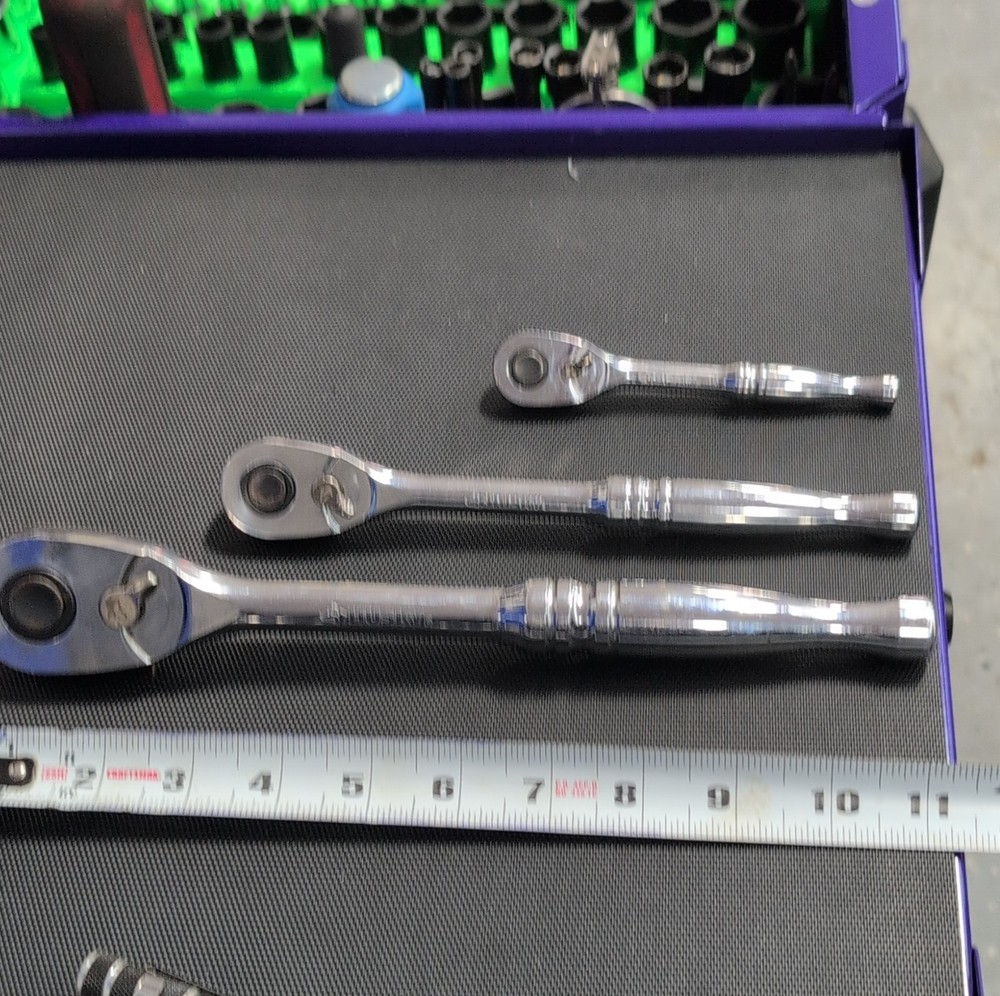 Husky 1/2-3/8-1/4 Ratchet Set
