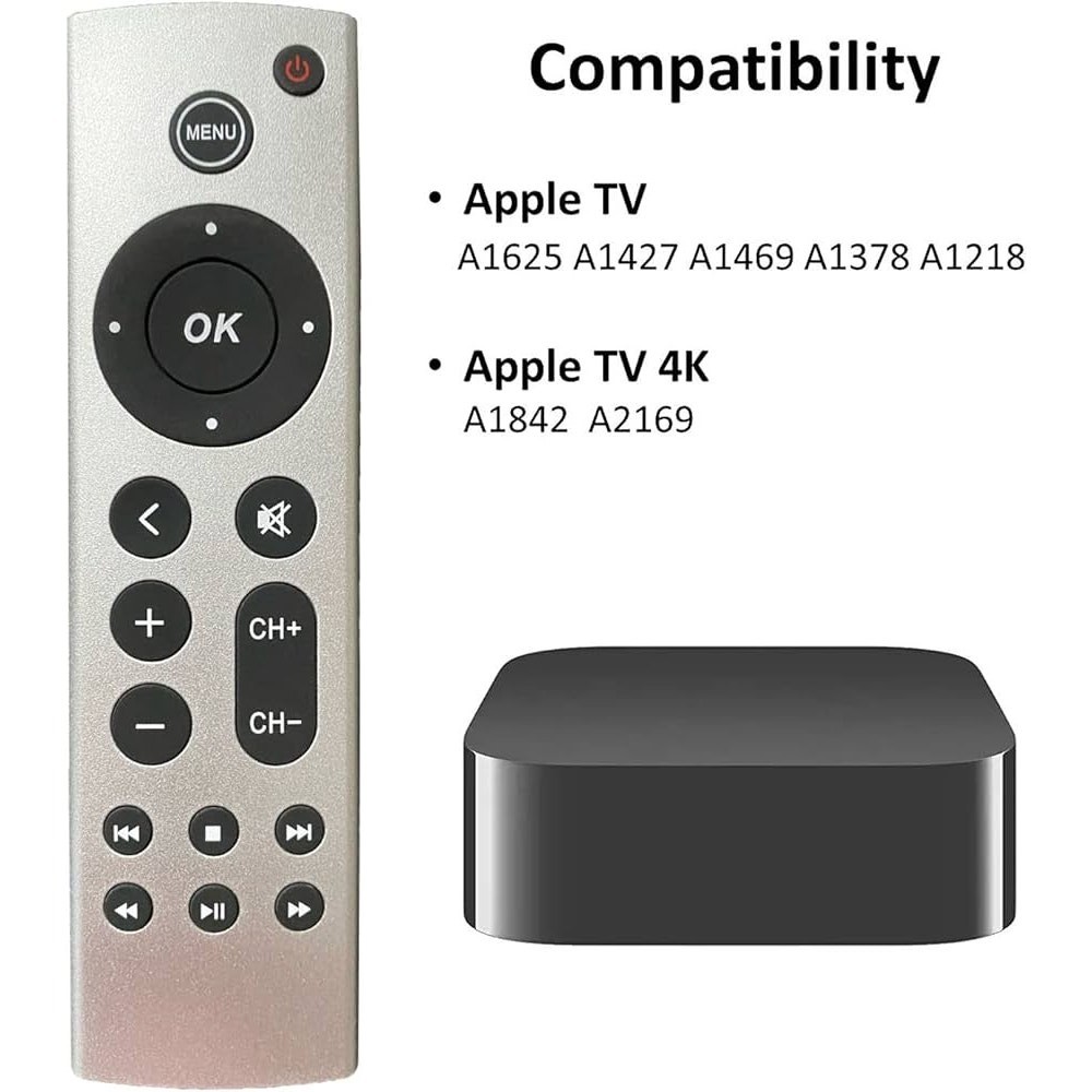 Besia New Universal Replacement Remote Fit for Apple TV