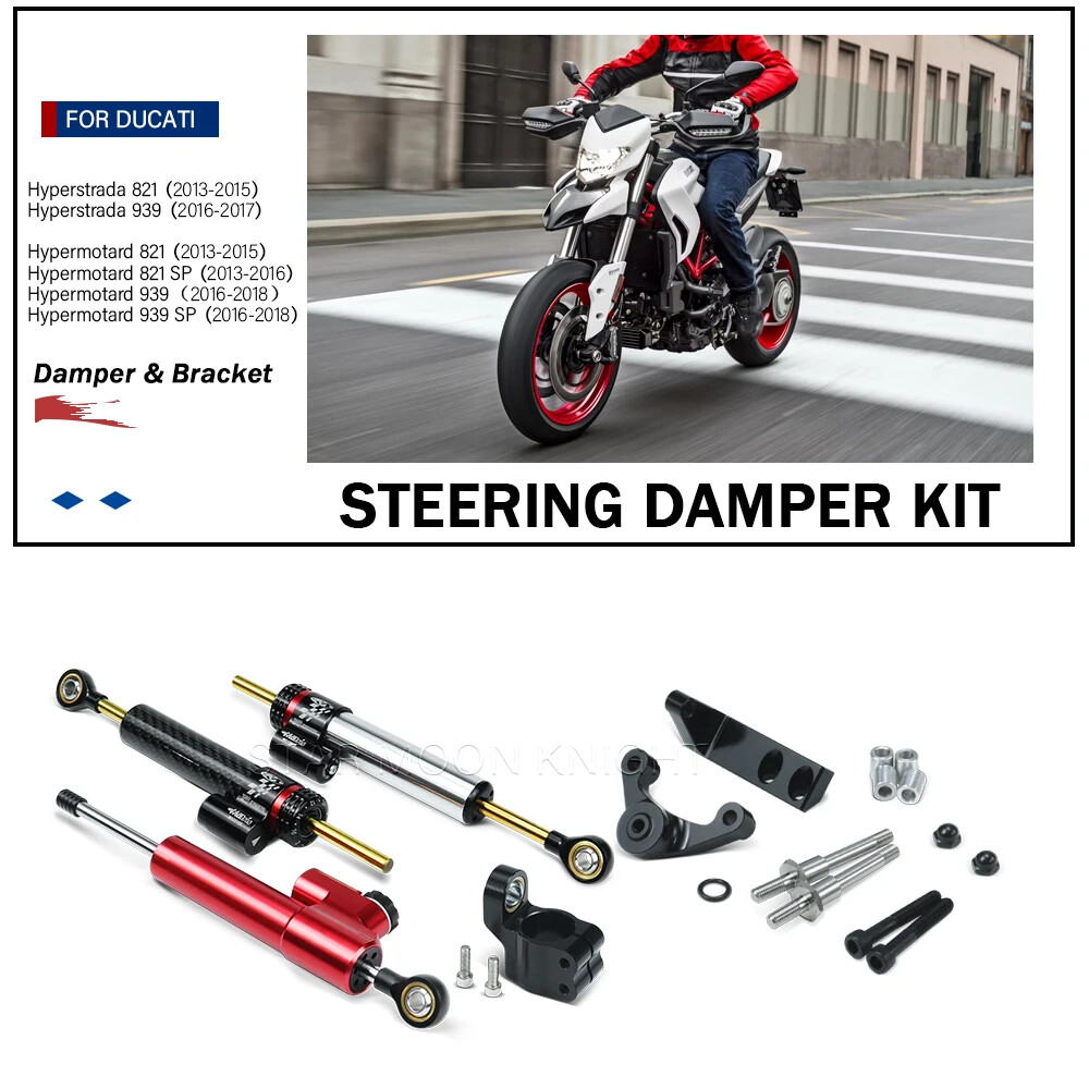 Steering Stabilizer Damper Mount Bracket Fit For Ducati Hyperstrada 821 939 SP