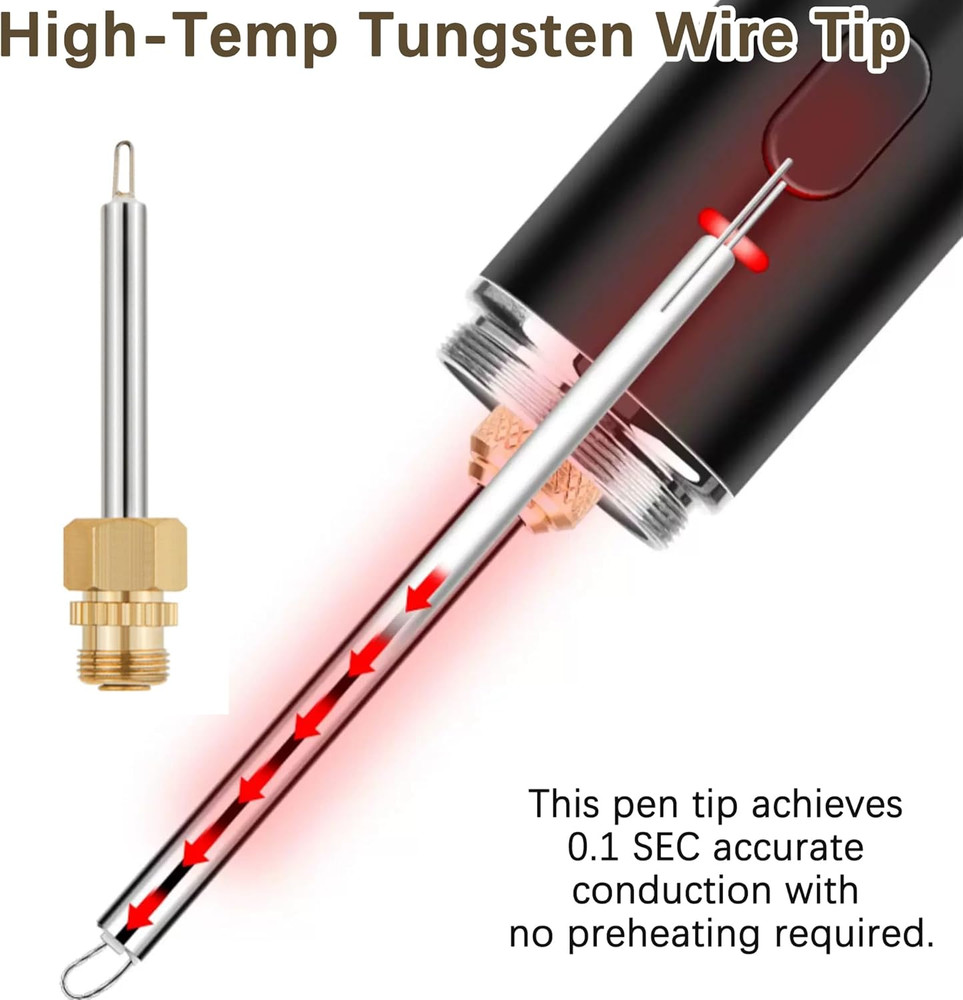 510 Interface Soldering Tips for USB Rechargeable Temperature Adjustable Pen
