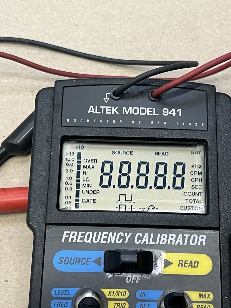 NOS Never Used Altek Model 941 Frequency Calibrator