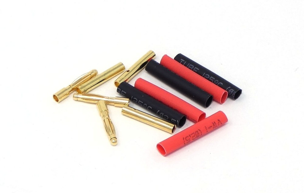 MT Racing 2mm Bullet Connectors (3 pair) MTR1060