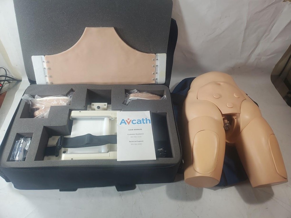AvCath Urinary Catherization Simulator Training Device w Laerdal Manikin Trainer