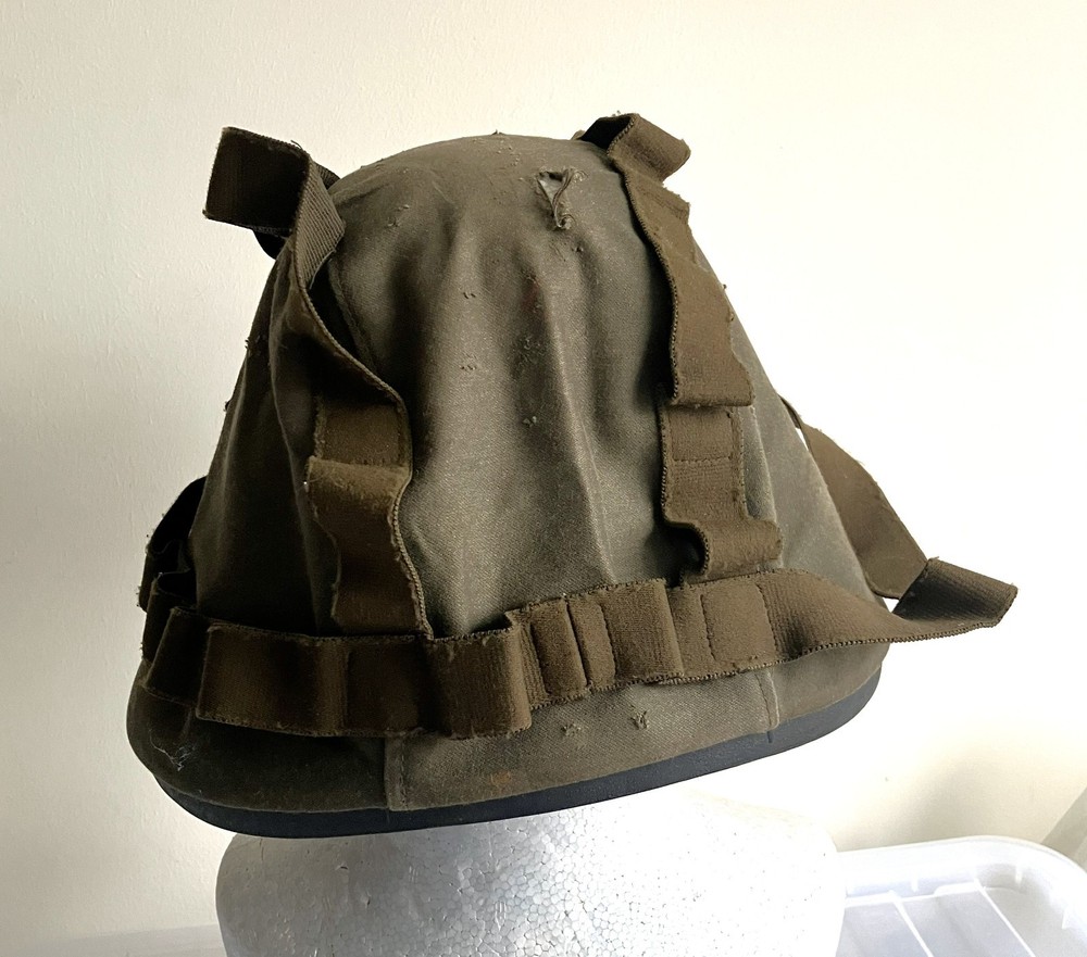 Austrian Army aramid combat cover dated 2000, marked GR 1