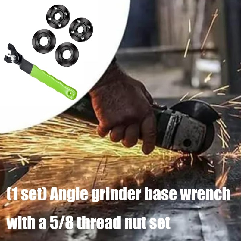 Angle Grinder Quick Releases Nut with Adjustable Spanne for Smooth Disc Removal