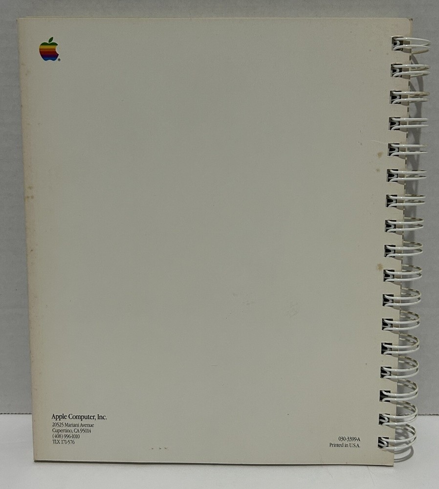 Macintosh System Software User’s Guide 1989 Version 6.0.4 Apple Vintage