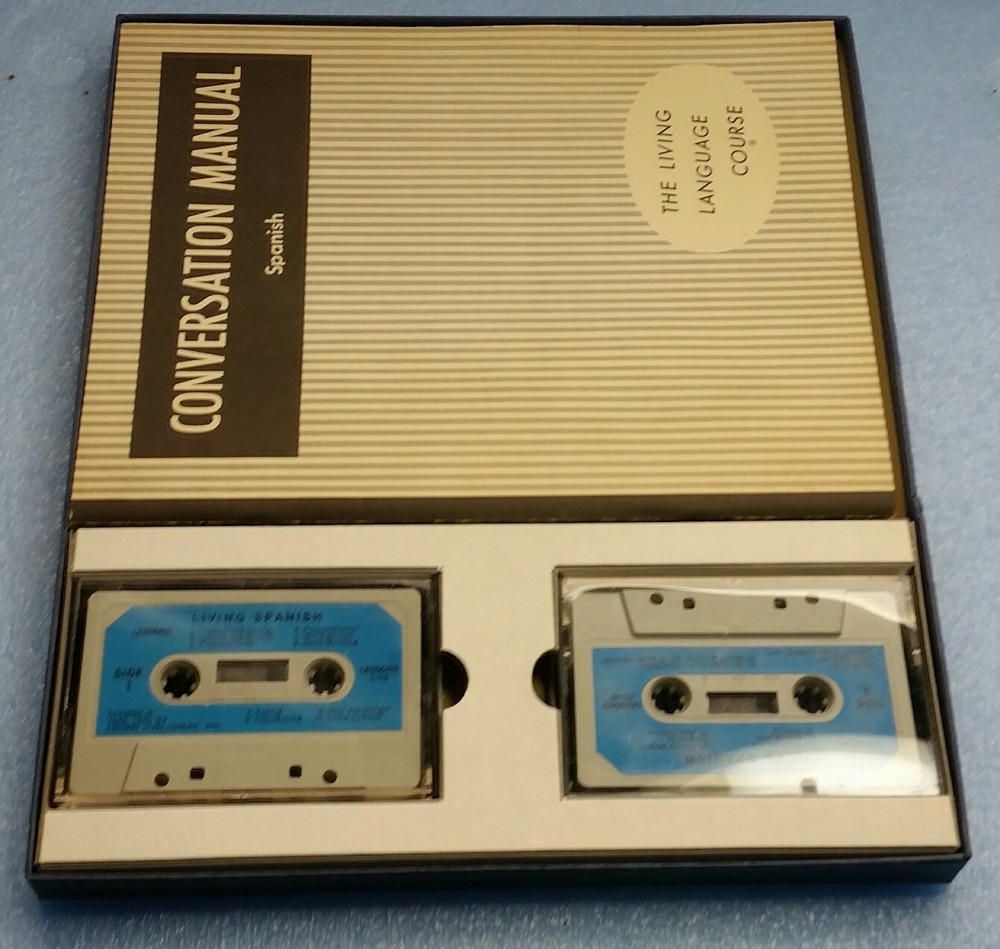 Living Spanish Complete 40 LESSON Course 2 Cassette Tapes