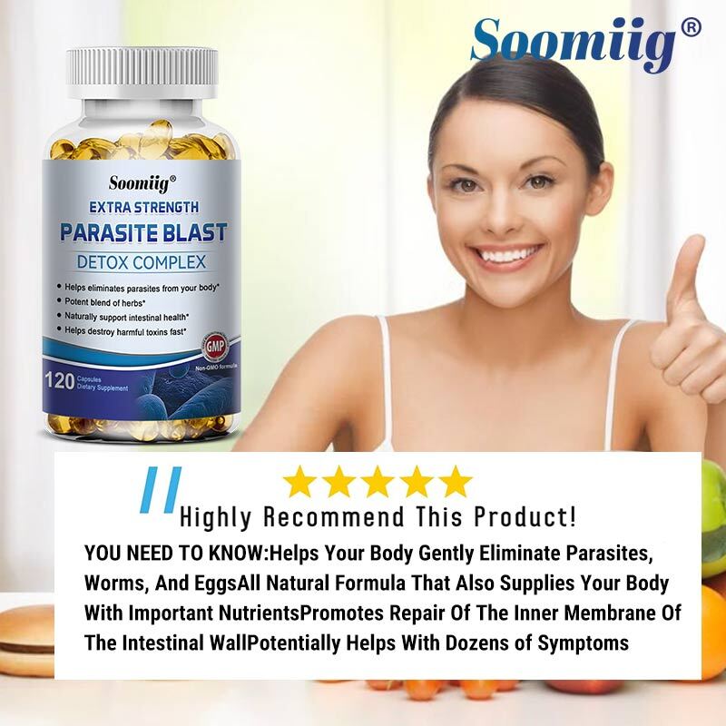 Parasite Blast Detox Body Cleanse Complex Anti- PARASITE Support