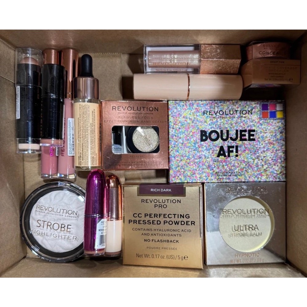 3 random assorted cosmetics