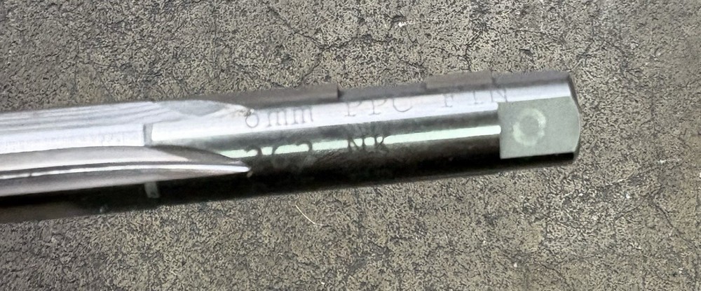 PTG Solid Pilot Chamber Finish Reamer 6MM PPC