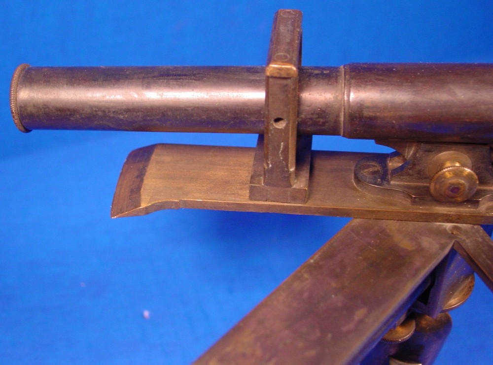 Circa 1890 likely French Double Scope Surveying Graphometer