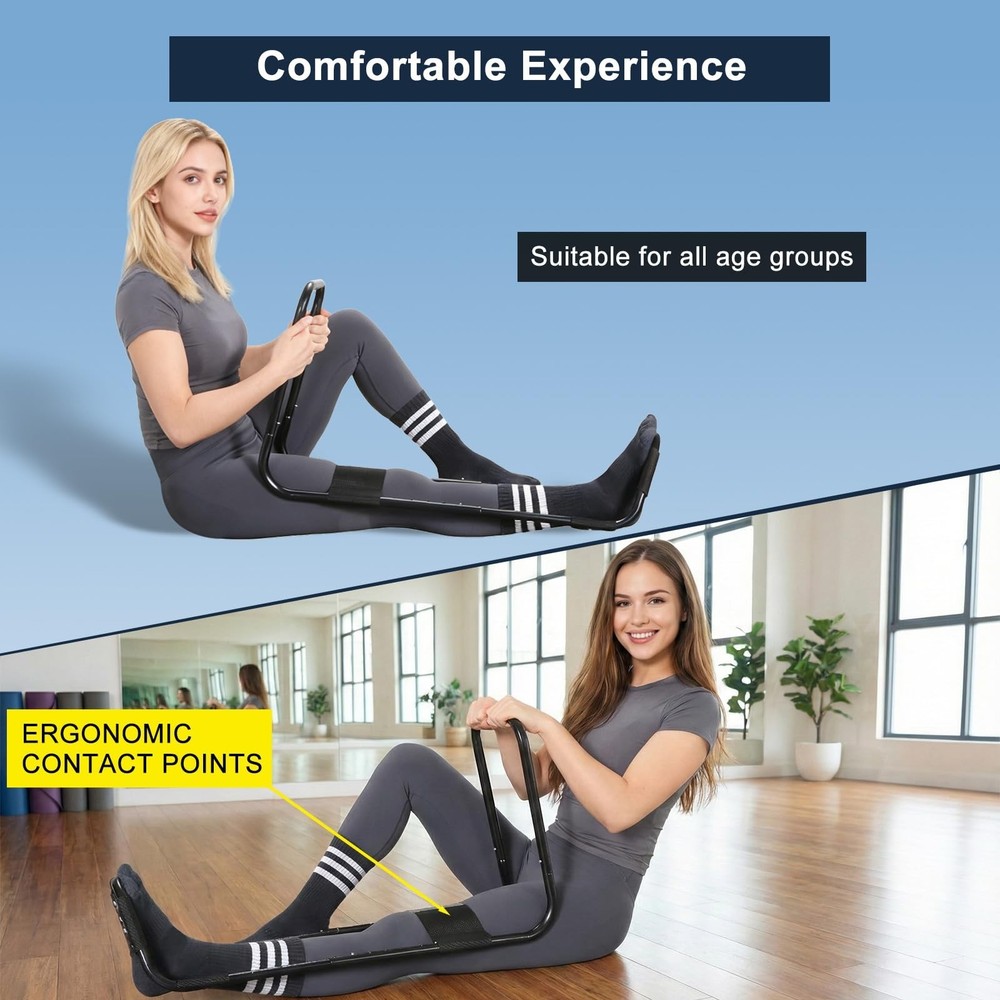 Knee Extension Device, Hamstring Leg Stretcher for Lower Body Flexibility, Im...