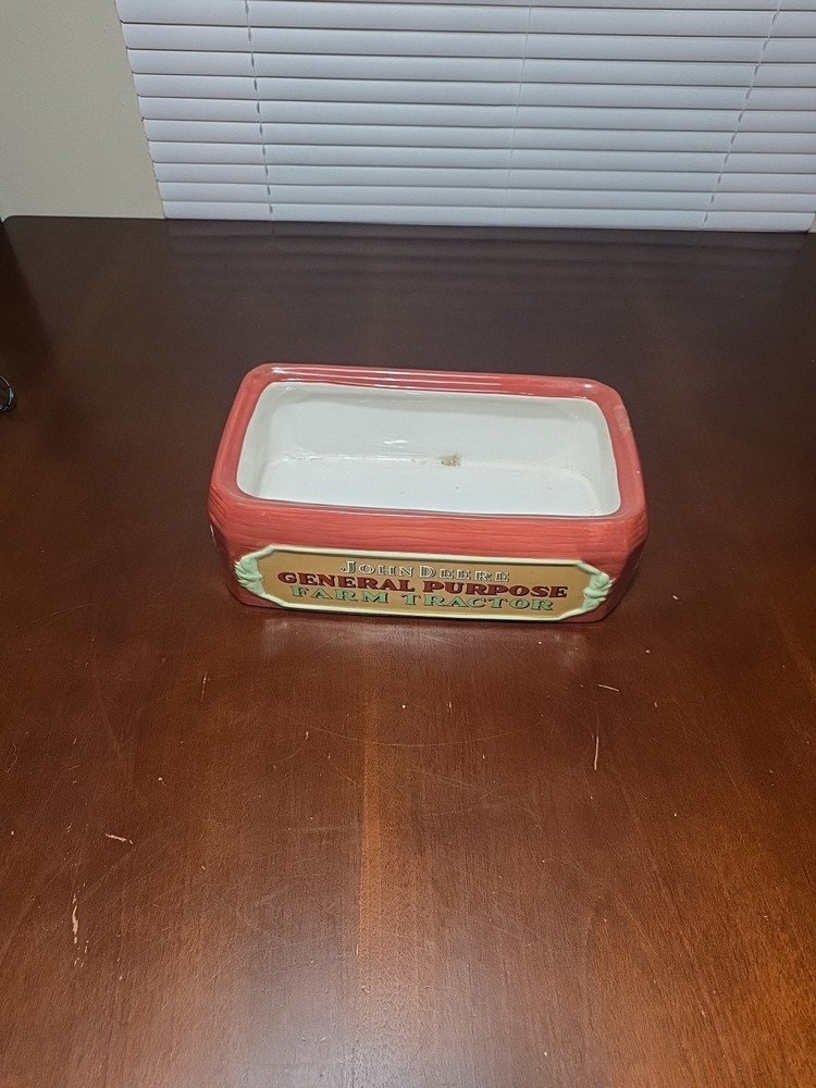 Vintage John Deere Ceramic Model D Cookie Jar