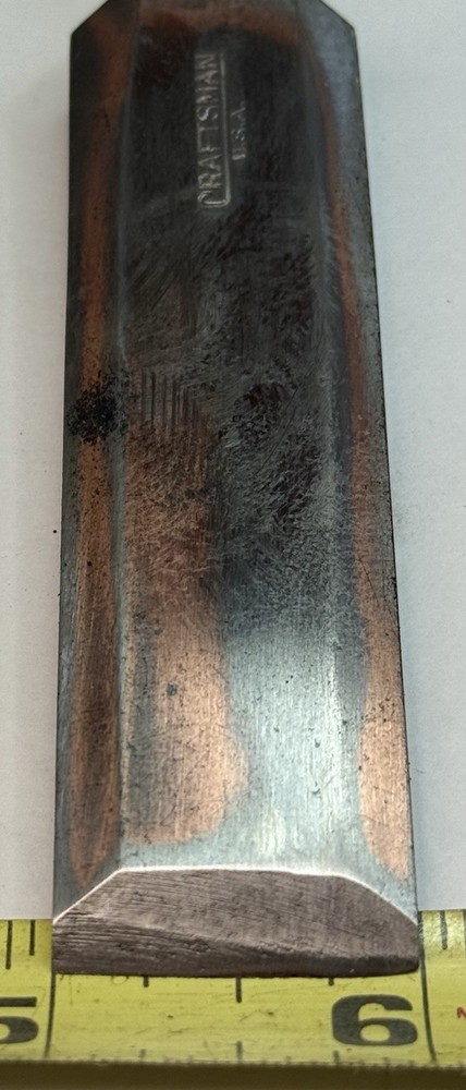 Vintage CRAFTSMAN Woodworking Chisel 1"