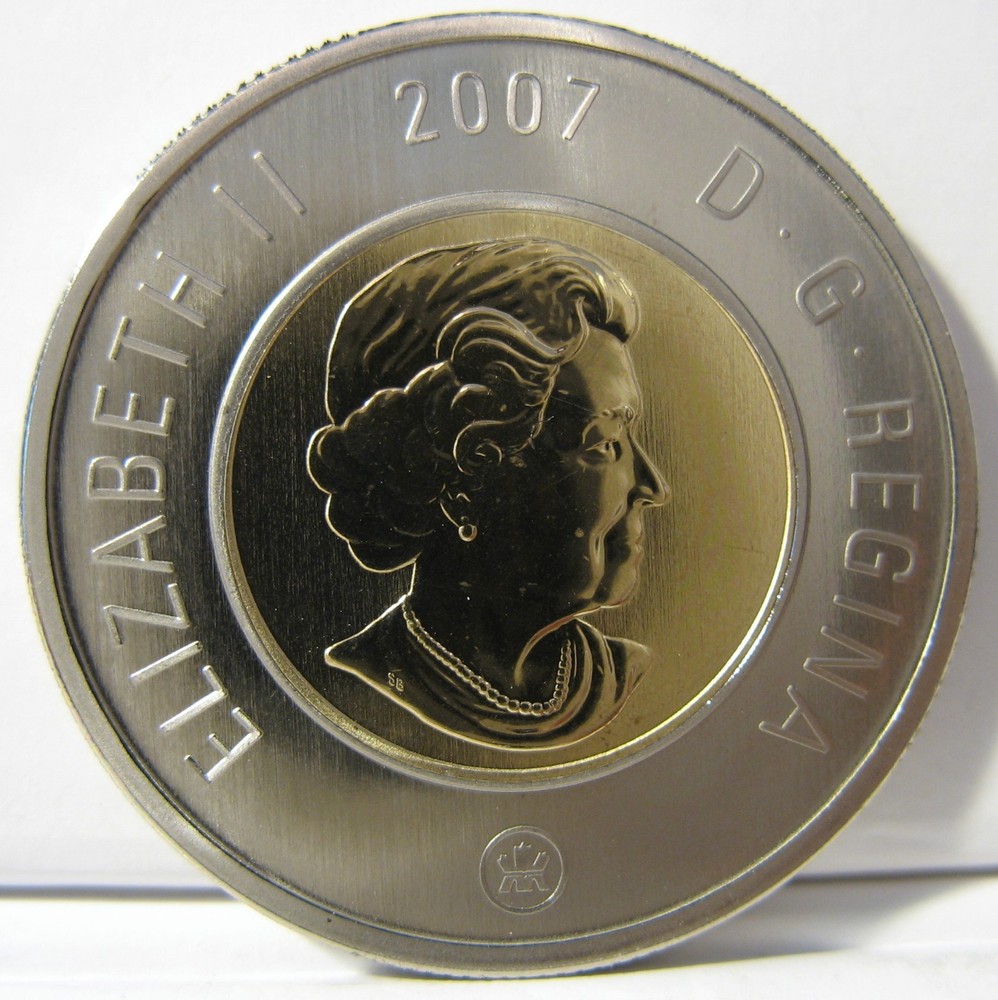 Canada 2007 $2 Polar Bear SPECIMEN Uncirculated