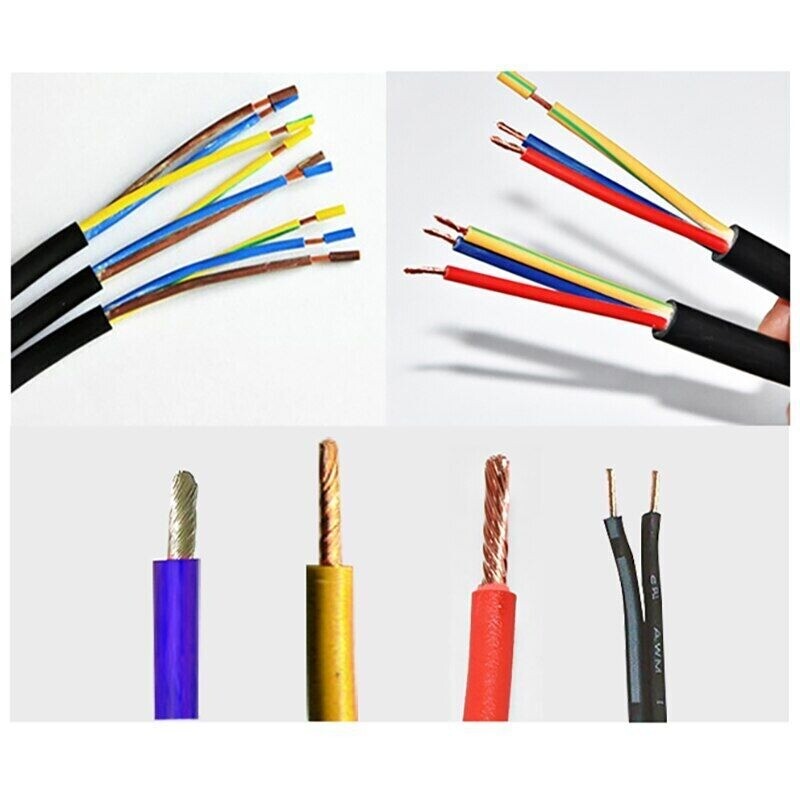 Wire Cable Stripper small Electric Core Stripper roller winding machine