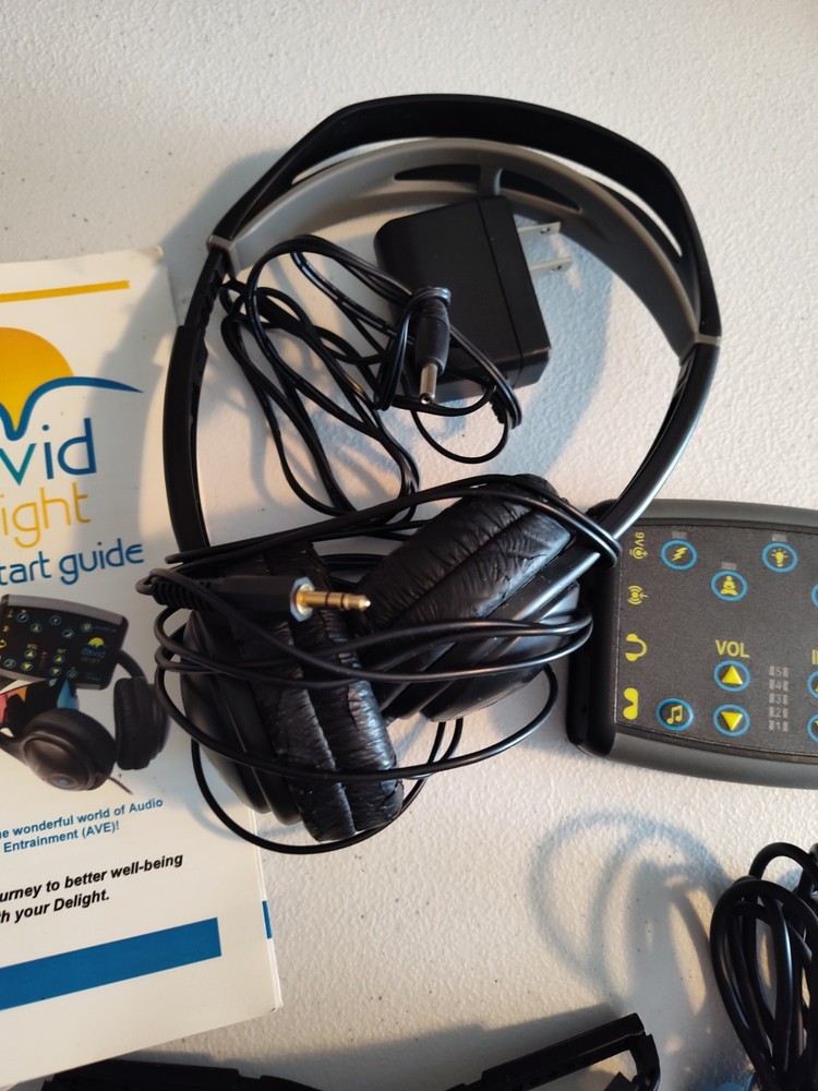 Mind Alive David Delight Light & Sound Therapy Machine TESTED Working