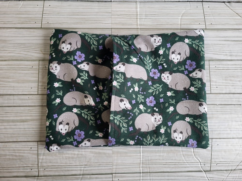 Opossum Microwave Corn Bag, Corn Filled Heat Pack, Corn Heating Pad