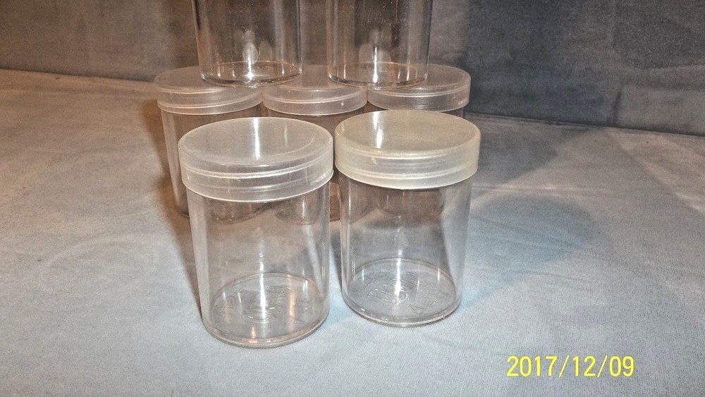 NEW--THREE (3) Anco Round Coin Tubes for American Silver Eagle