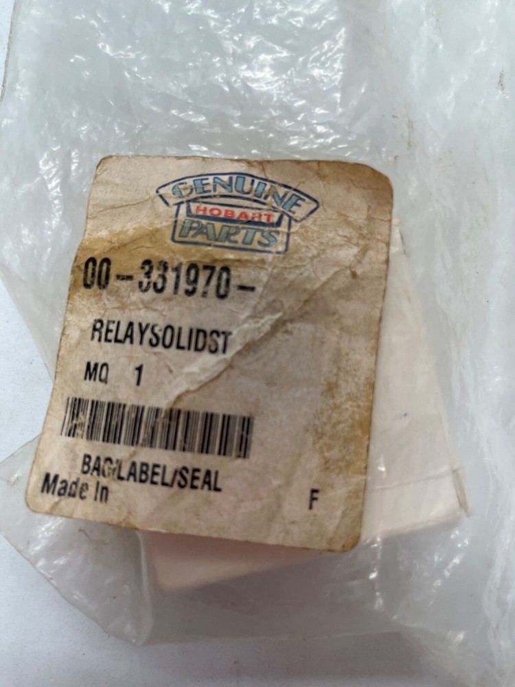 00-331970 RELAY SOLID STATE HOBART