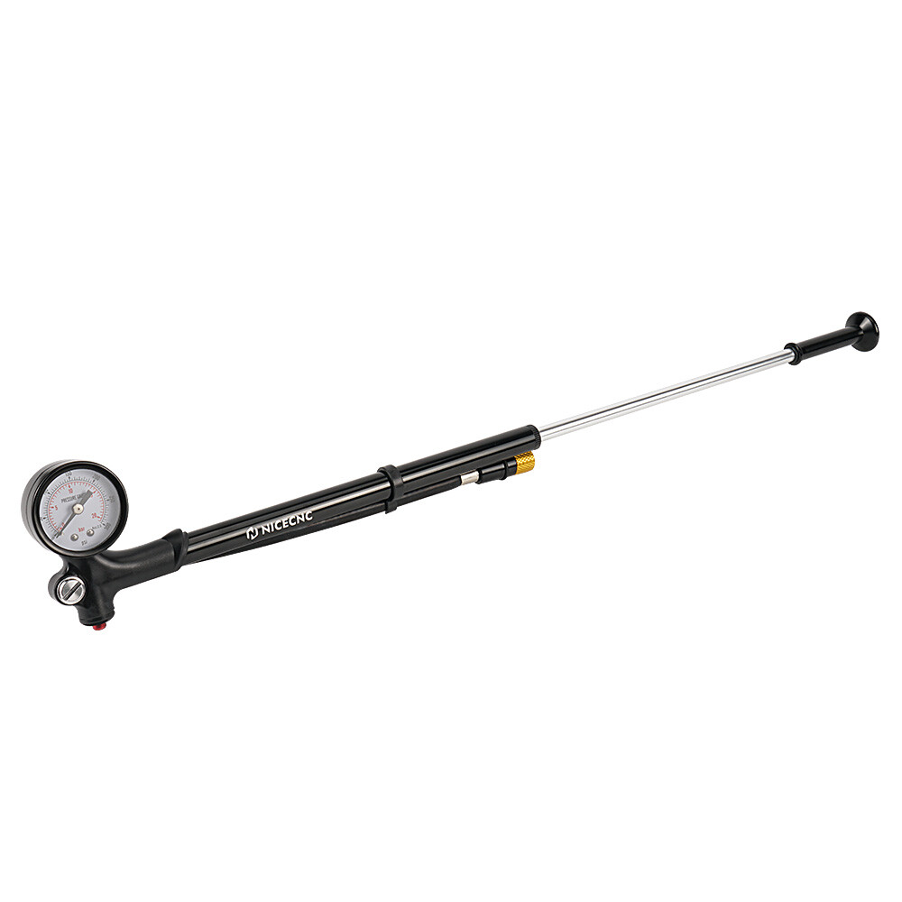 Air Shock Pump 300 PSI High Pressure for Front Fork Rear Suspension 20Bar