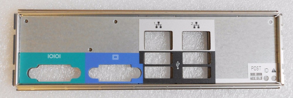 Intel AXX2IOS I/O Shield Spare. New Bulk Packaging