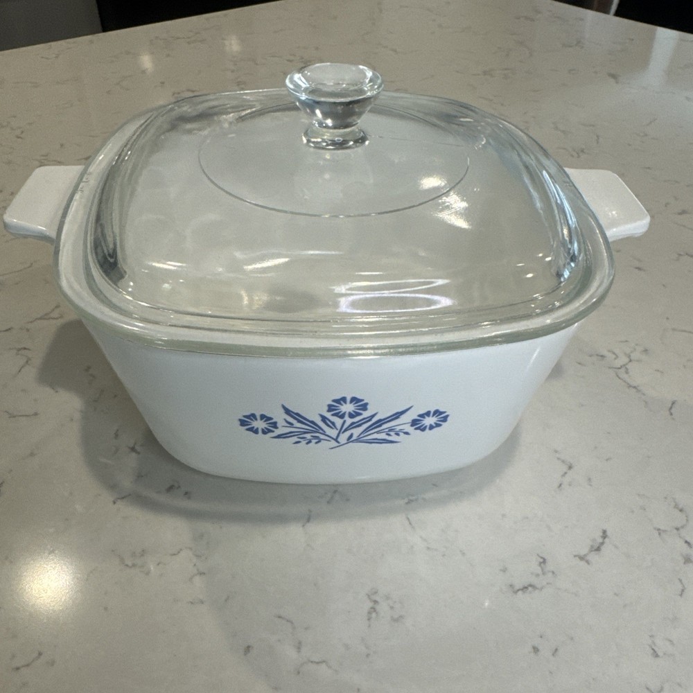 6 piece vintage corning ware
