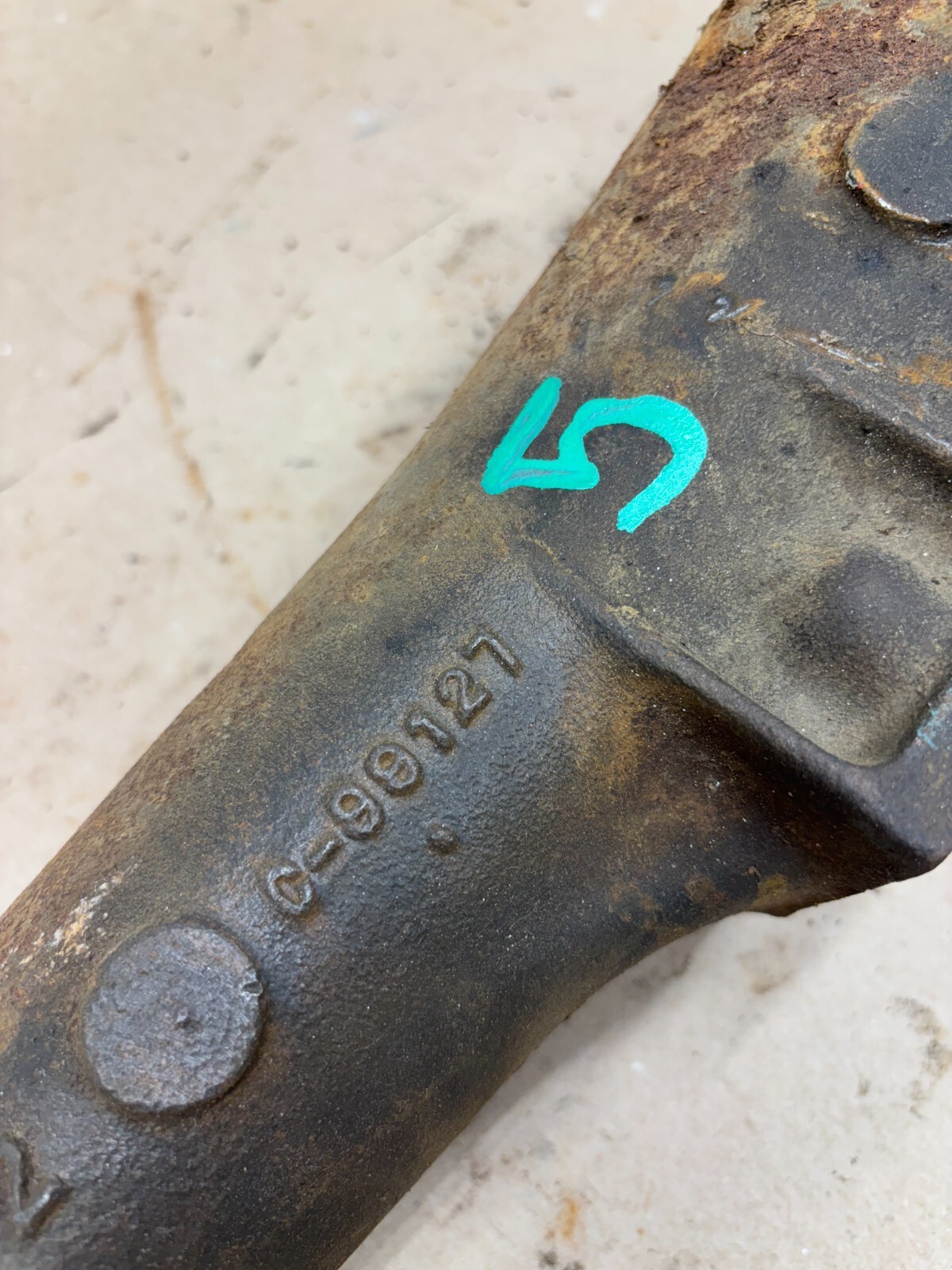 67 69 70 Dodge Plymouth Mopar B Body TailShaft Housing Tailhousing C-99127 4 SP