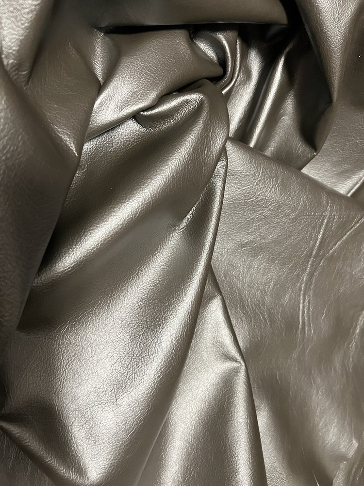 Full Hide Cow Silver Leather 55 Square Feet