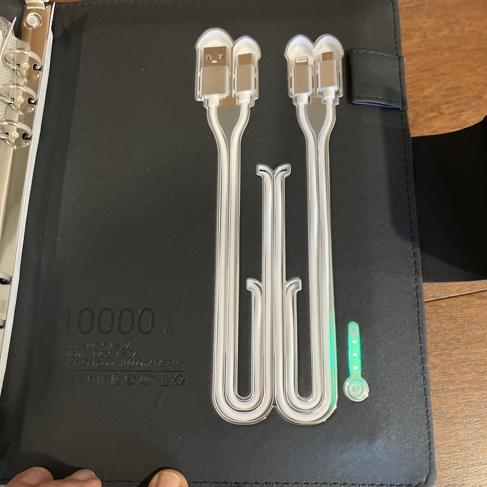 Set Of 2 Power Up Notebooks With Page Inserts