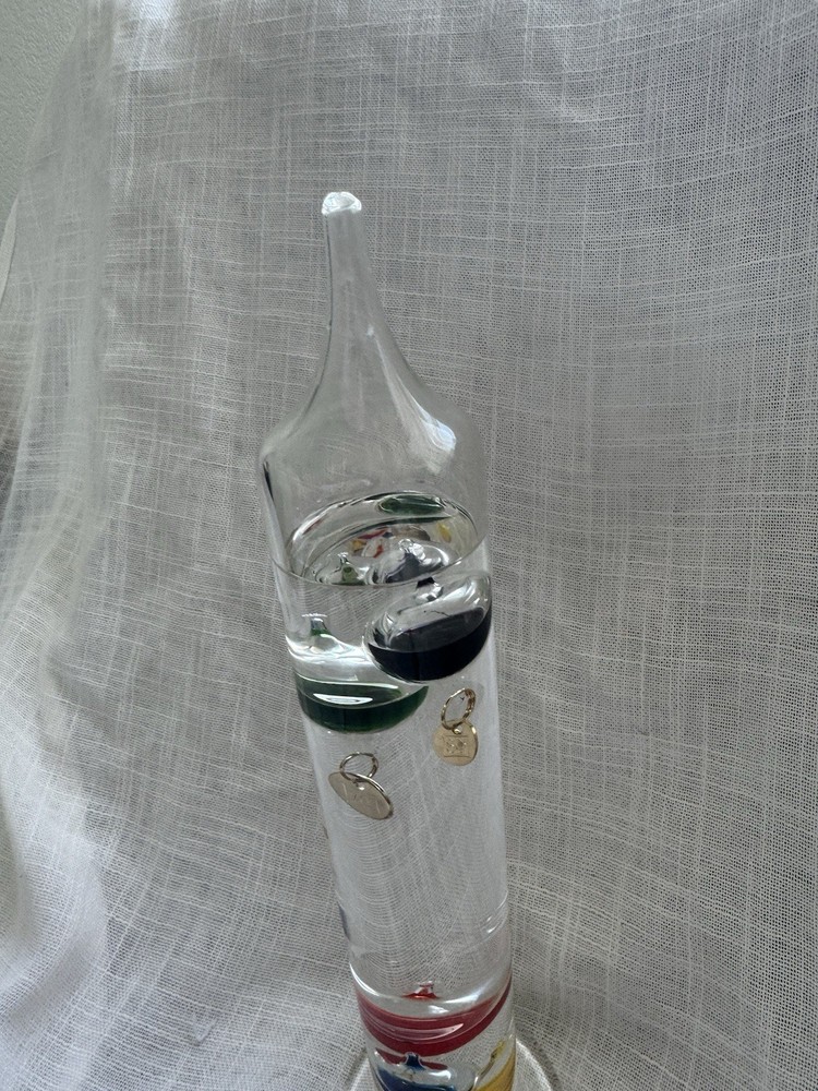 VINTAGE GALILEO THERMOMETER 12”