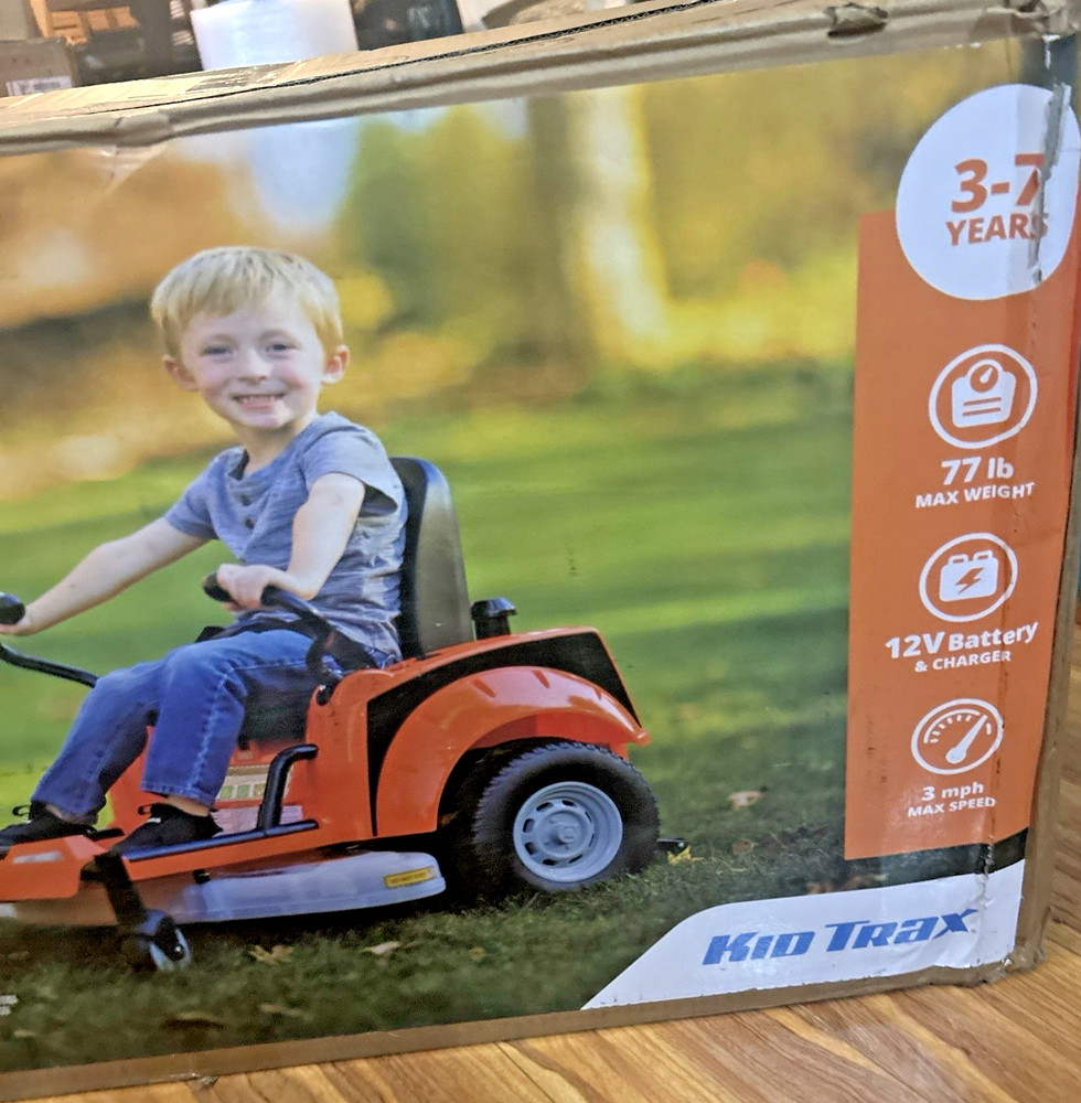 Kid Trax Zero Turn Lawn Mower 12-Volt Ride-On