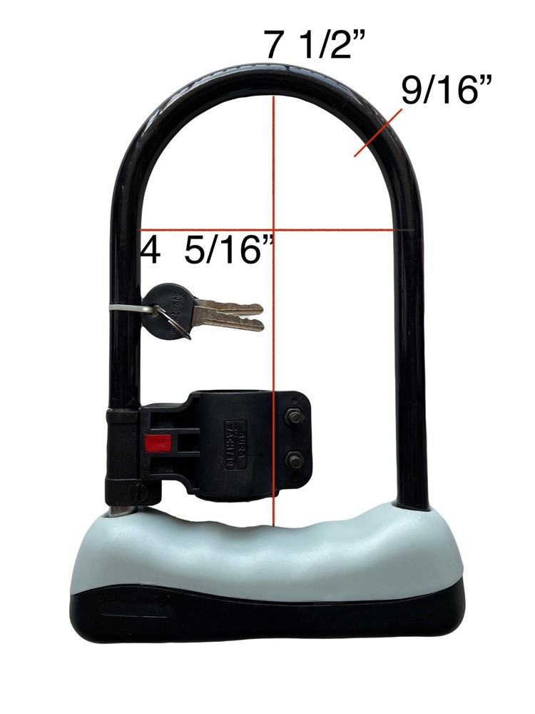 bike u lock with cable