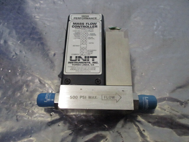 UNIT UFC-1110A Mass Flow Controller, MFC, N2, 500 SCCM, 421255
