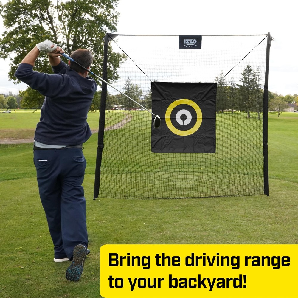 IZZO Insta Golf Practice Hitting Net (8 Ft x 8 Ft)