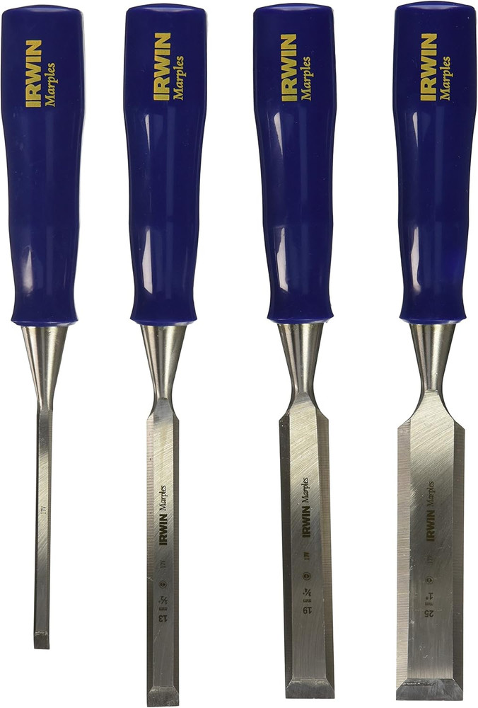 Marples Chisel Set for Woodworking, 4-Piece (1885164)