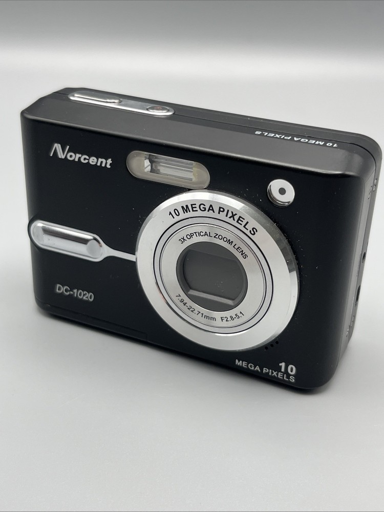 Norcent Digital Camera DC-1020 With Case Tested and Working