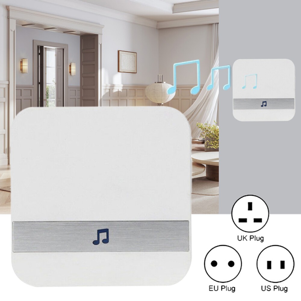Wireless WiFi Smart Video Doorbell Phone Camera Door Bell Ring Intercom Security