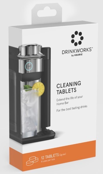 Keurig Drinkworks Cleaning Tablets (For Home Bar) 12 Tablets NEW