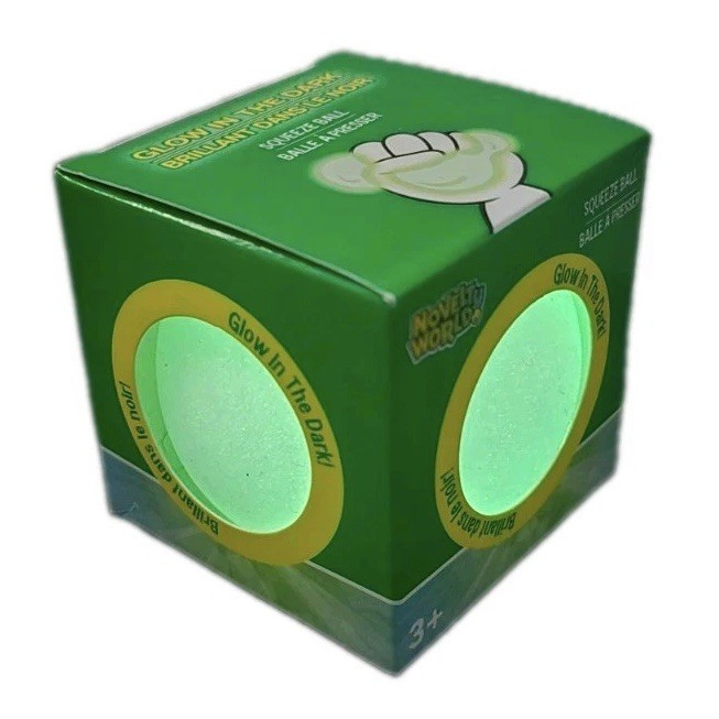 Squishy Sensory Glow In The Dark Squeeze Ball