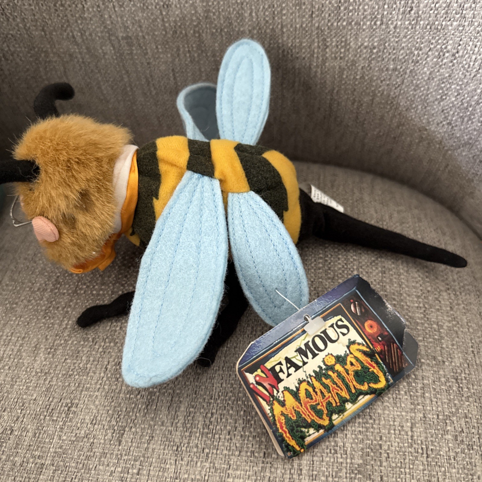 Lot Of Three Infamous Meanies Collection - Mike Bison, Jerry Stinger And Boris