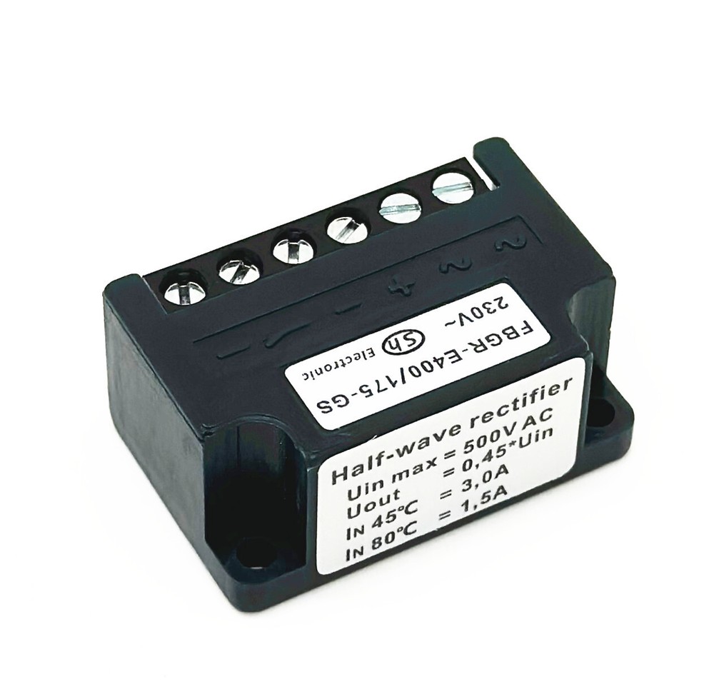 FBGR-E400/175-GS rectifier 230V 0.45 half-wave brake rectifier device