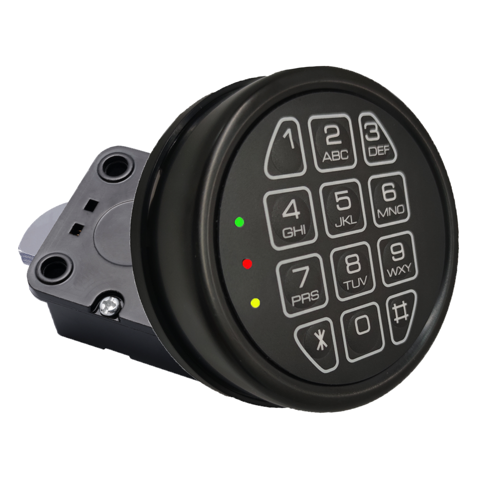 Gun Safe Lock Replacement Black Keypad Electronic Swing Bolt Lock Fit Safe Box